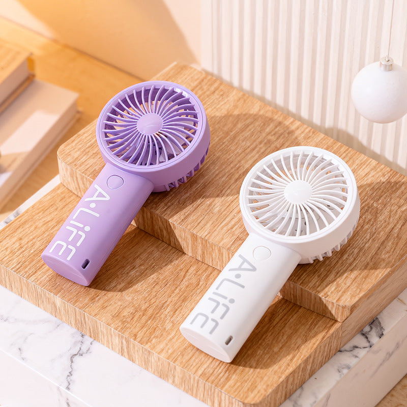 Women's Portable Hand Fan with USB Charging Function and Ergonomic Design Bowlift 1782398222