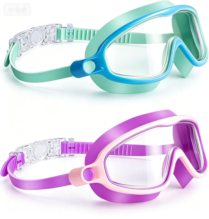 Panorama Snorkel Mask with Adjustable Head Strap and Anti-Fog Technology Bowlift