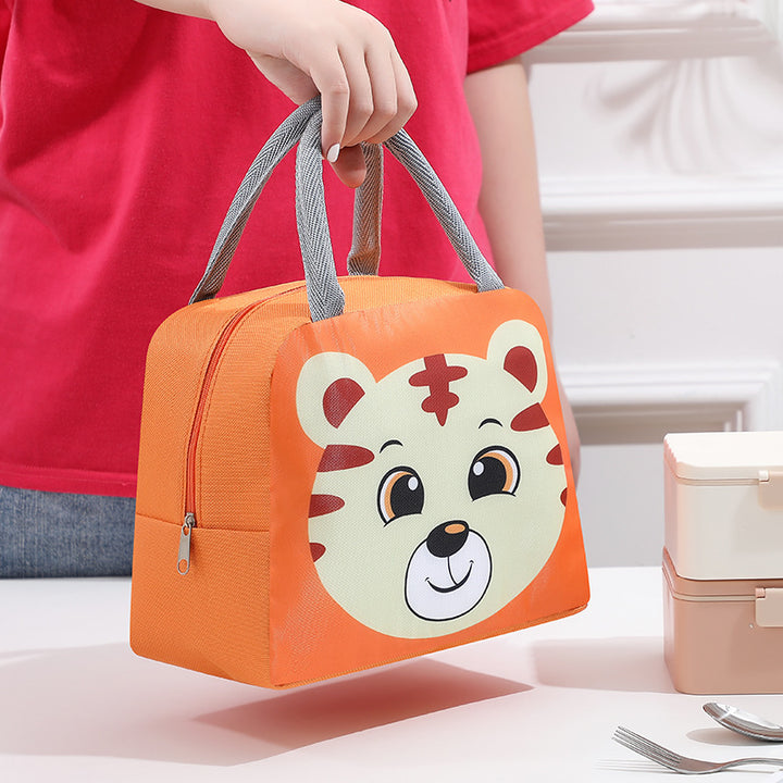 Insulated Fox-Themed Lunch Bag