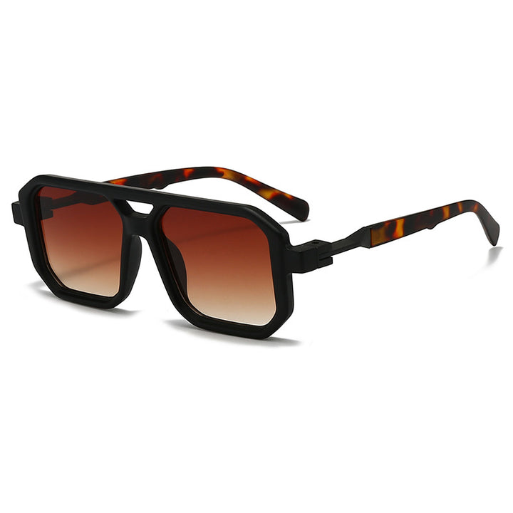 Ladies stylish oversized sunglasses with geometric frame Bowlift