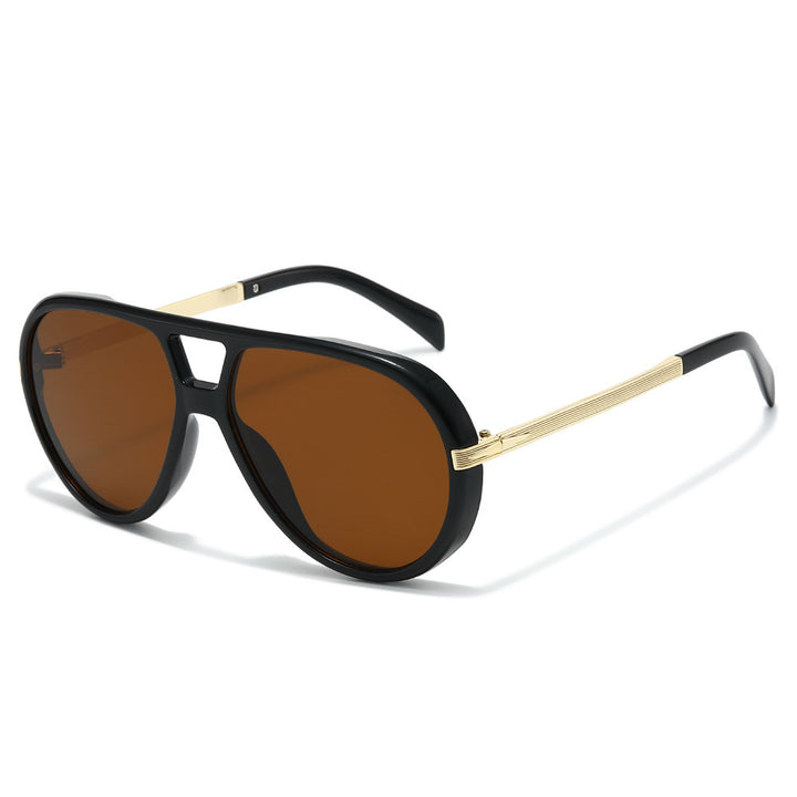 Oversized Aviator-Style Sunglasses Bowlift