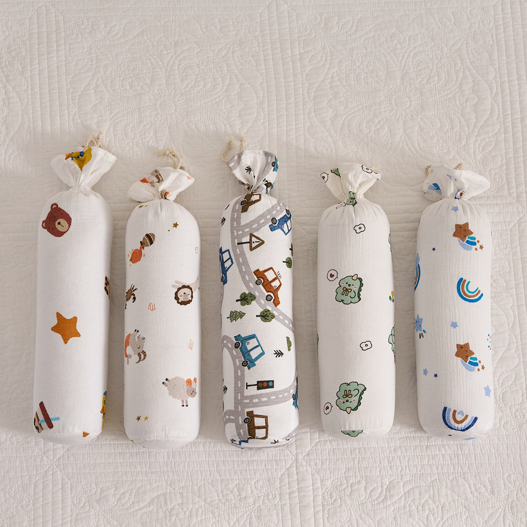 Children's meditation roll with animal motif Bowlift