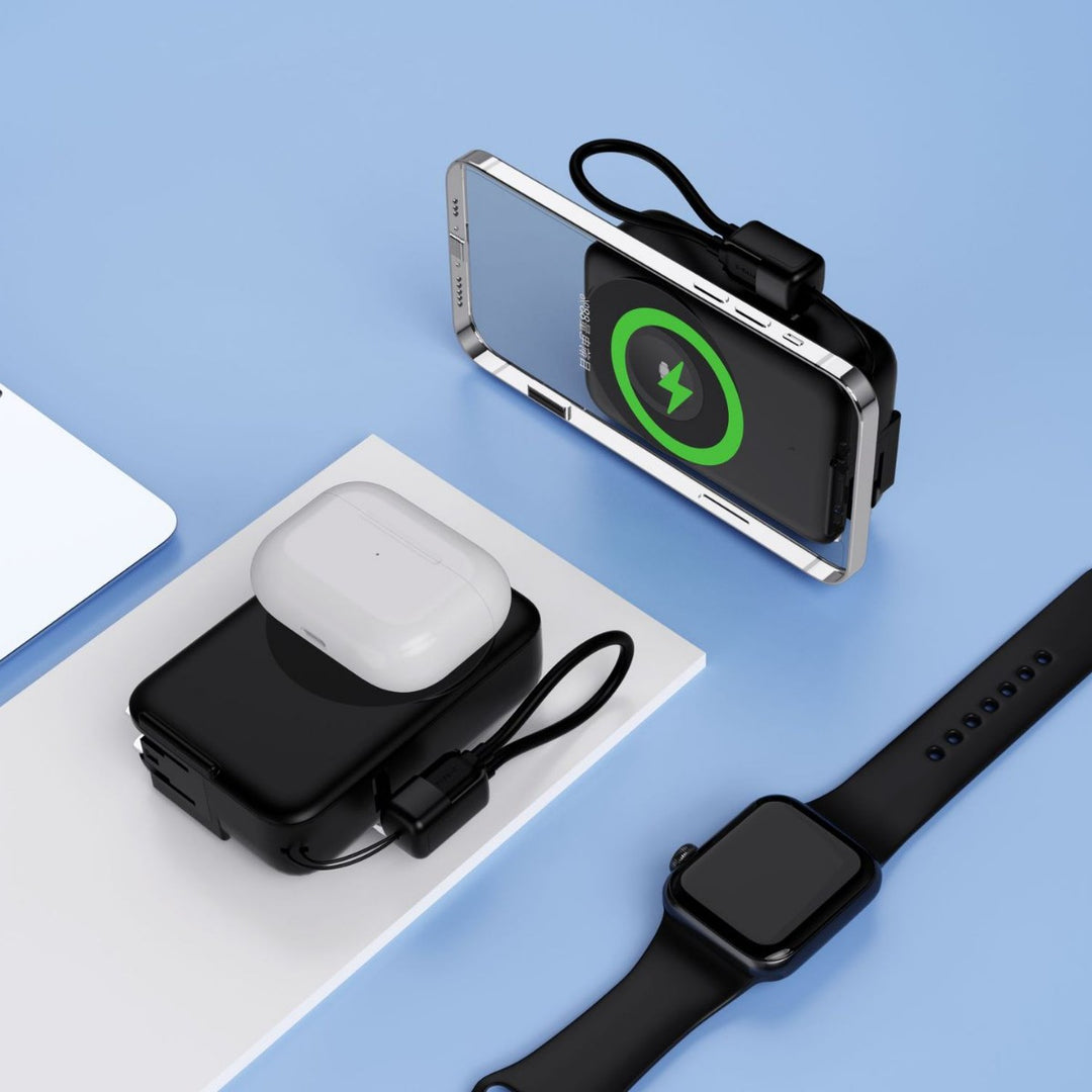 Portable Wireless Charging Unit with Magsafe Technology Bowlift