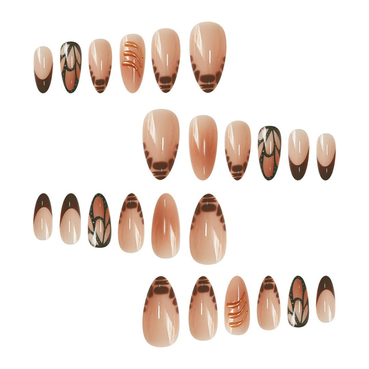 Chic Decorative Press-On Nail Art Bowlift