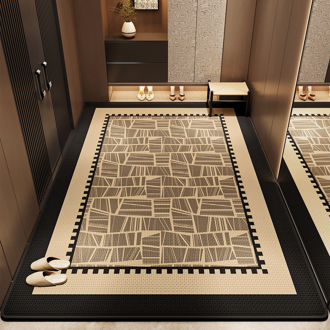 Geometric Pattern Entrance Mat Bowlift
