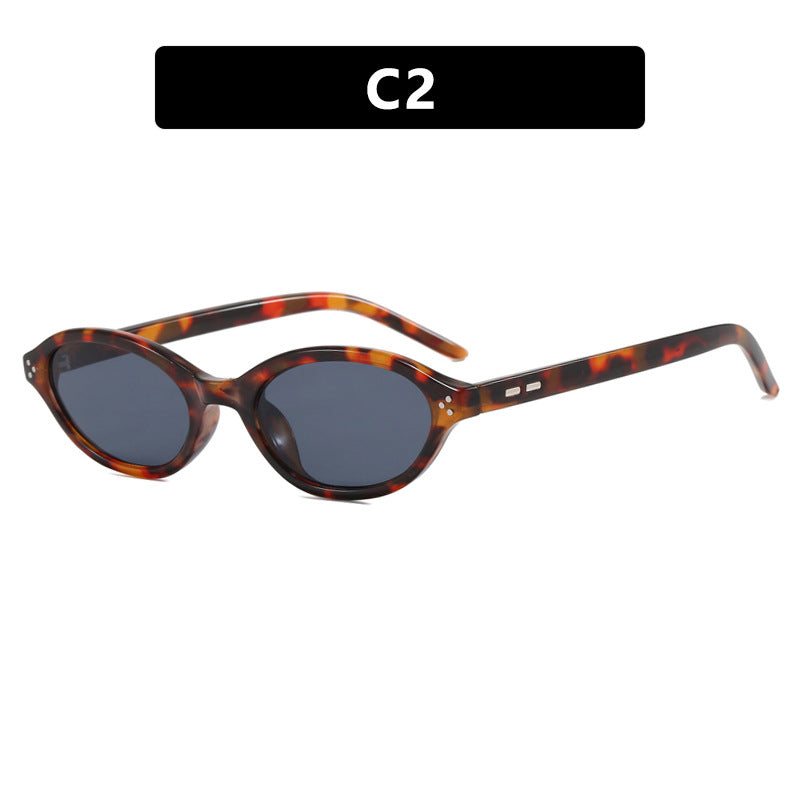 Women's fashionable sunglasses with elegant tortoiseshell pattern Bowlift