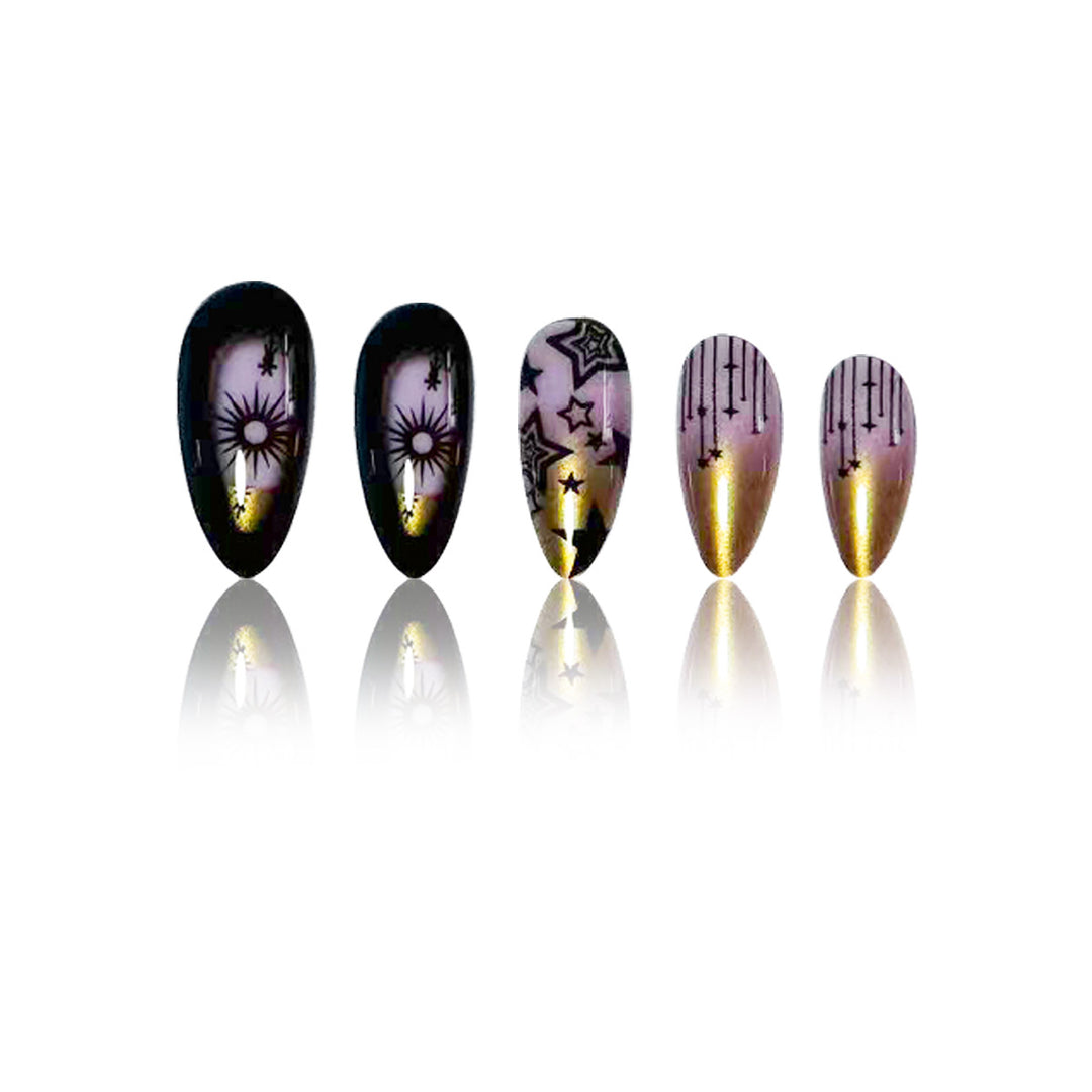 Decorative Stiletto Nail Art Extensions Bowlift