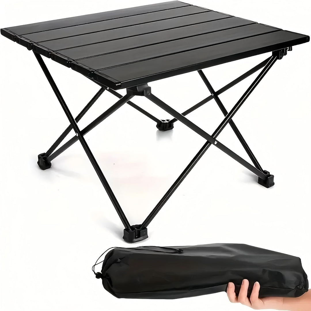 Women Folding Camping Table Bowlift