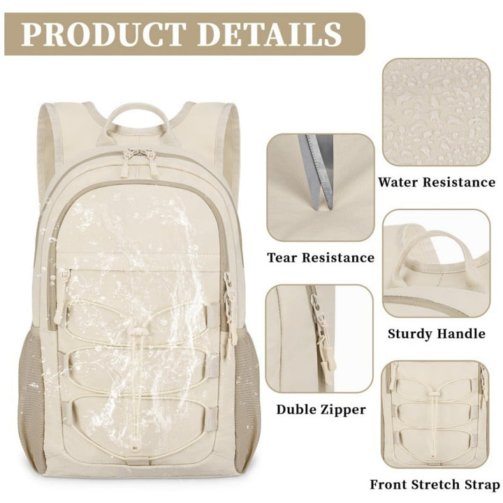 Multifunctional Backpack with Integrated Organizer Bowlift
