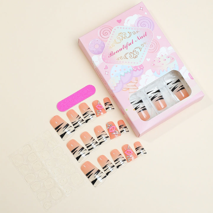 Creative nail set with stylish patterns Bowlift
