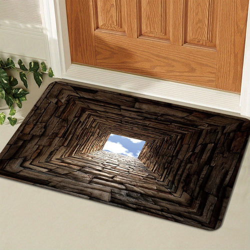 3D Optical Illusion Entrance Mat