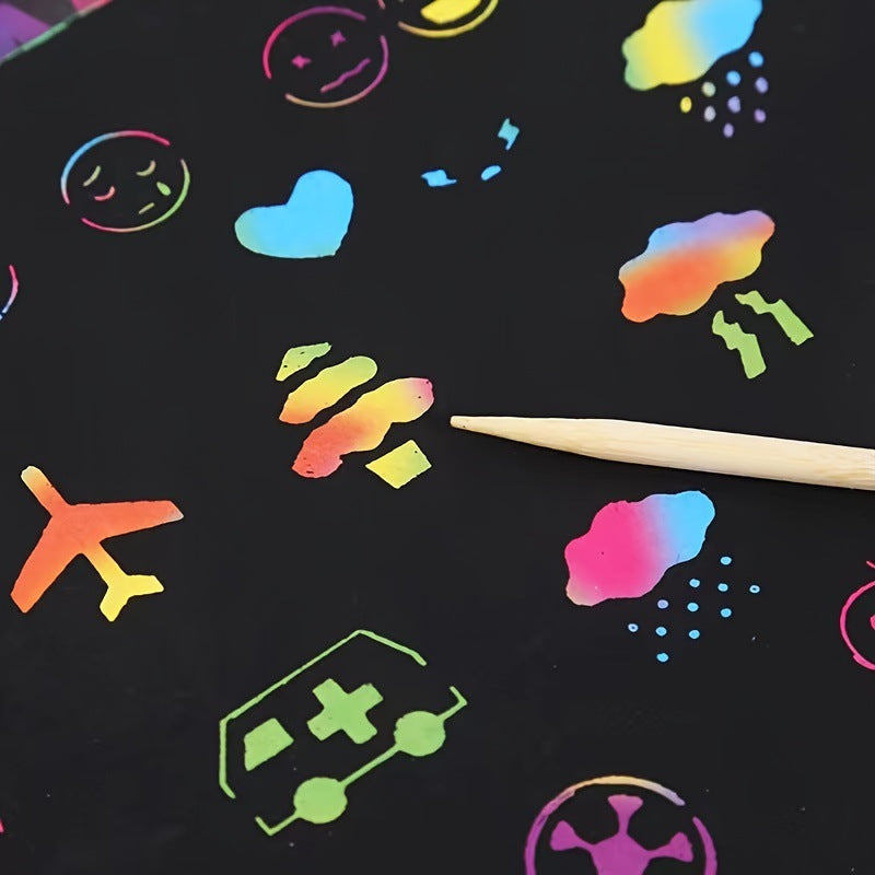 BowLift | Magical Rainbow Scratch Paper