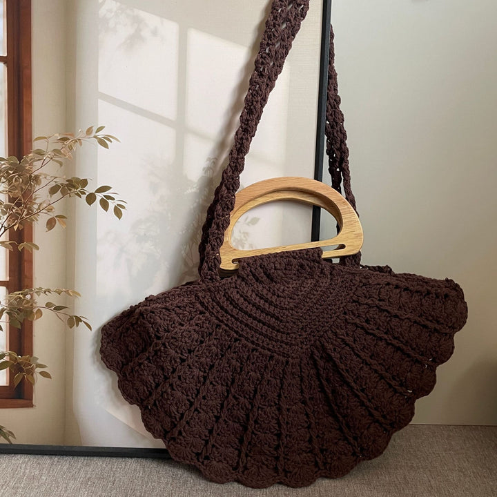 Hand-knotted shoulder bag Bowlift