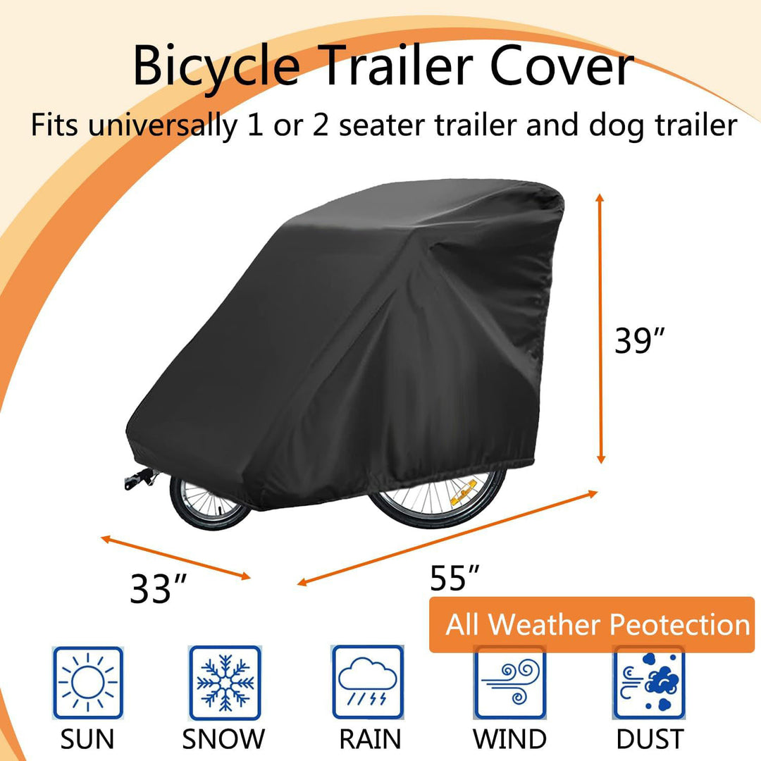 Protective cover for bike trailer Bowlift