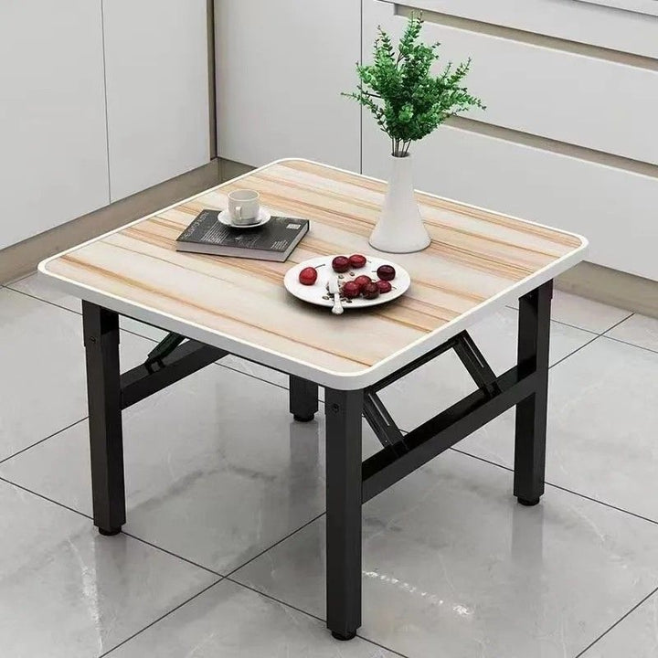 Folding Wooden Dining Table Bowlift