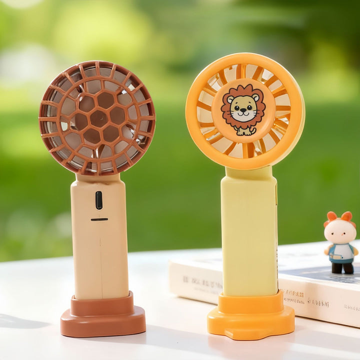 Women Portable Mini Fan with Cute Rabbit Design Bowlift
