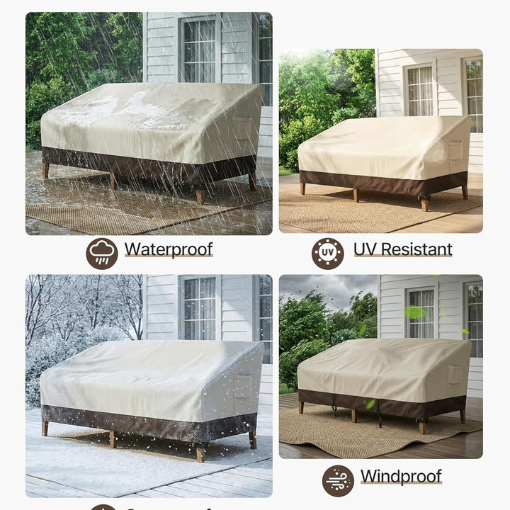 Cover for garden sofas with water-repellent material Bowlift