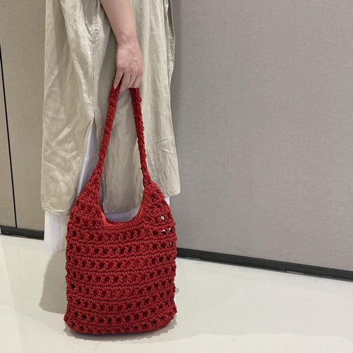 Handcrafted mesh tote bag Bowlift