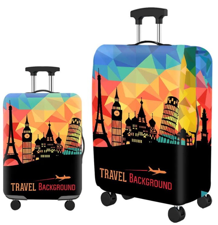 Artistic Travel Hard Shell Suitcase Bowlift