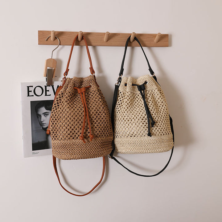 Casual Backpack Bag Made from Natural Material Bowlift