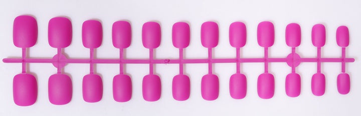 Matte Press-On Nail Set Bowlift