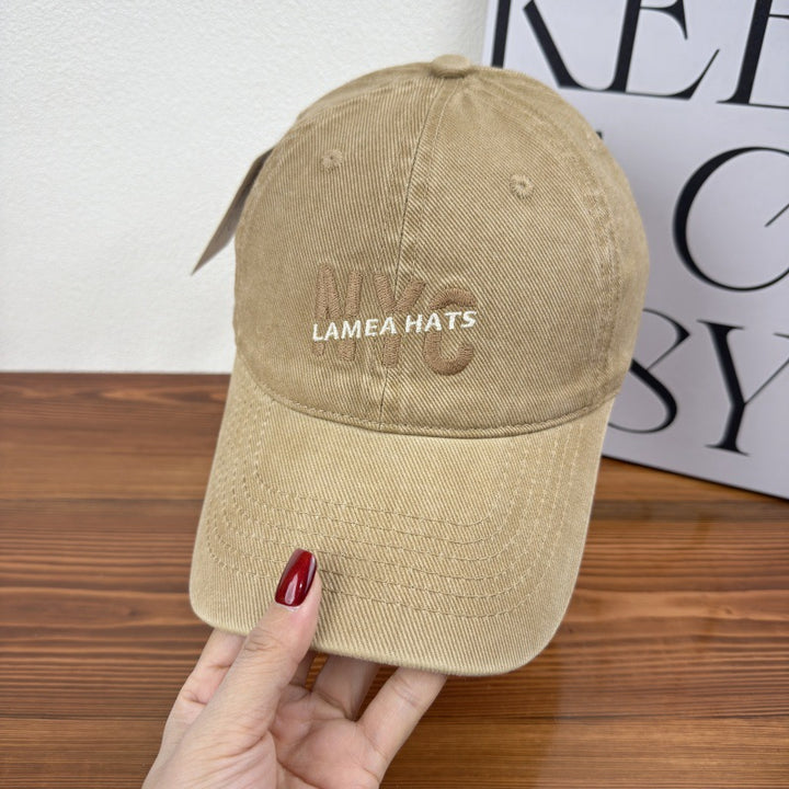 Men's Corduroy Baseball Cap Bowlift