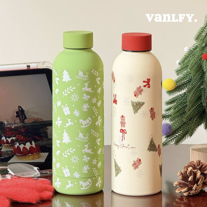 Ladies insulated drink bottle with cheerful Hello Kitty design Bowlift
