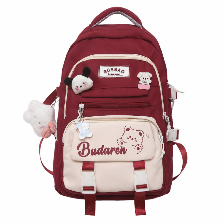 Multi-Functional Plush Character Backpack Bowlift
