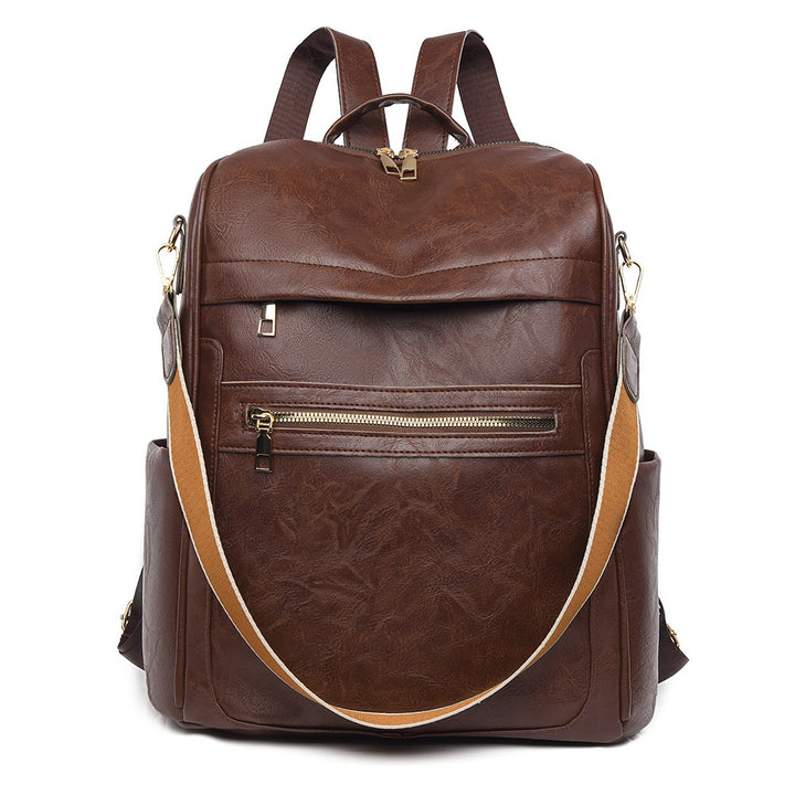 Premium Leather Backpack Bowlift