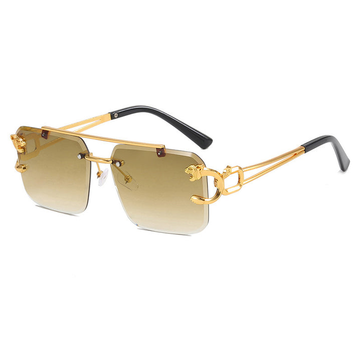 Women's square sunglasses with elegant decorative details Bowlift