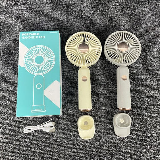 Unisex Portable Handheld Fan with Ergonomic Design Bowlift