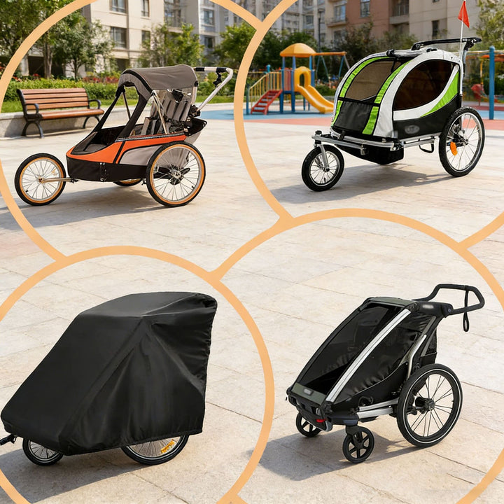 Protective cover for bike trailer Bowlift