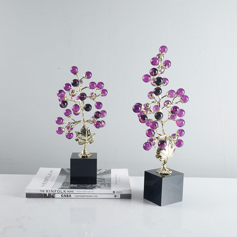 Artistic Decorative Grape Sculpture