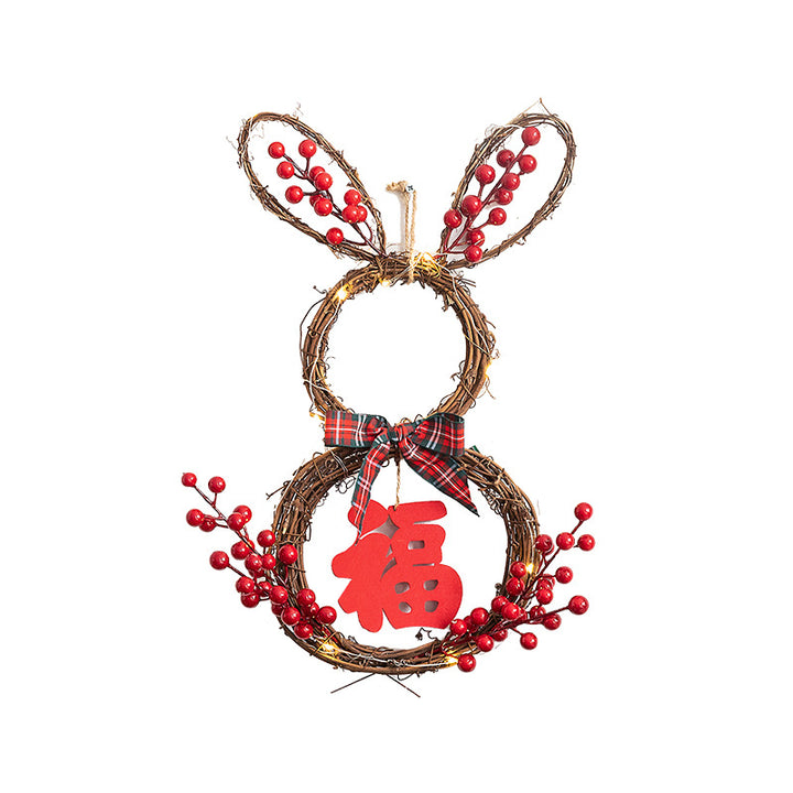 Decorative door wreath Bowlift