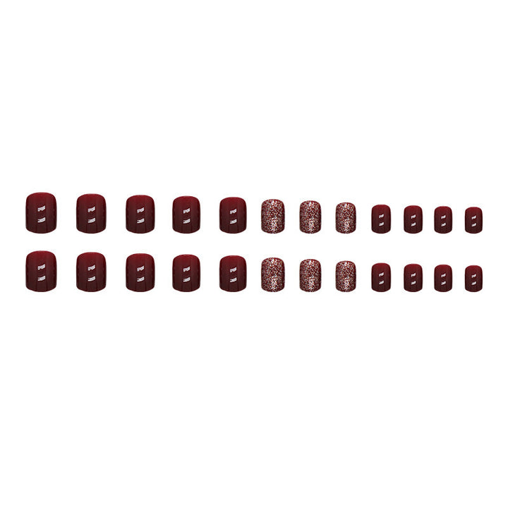 Glamorous Glitter Press-On Nail Set Bowlift