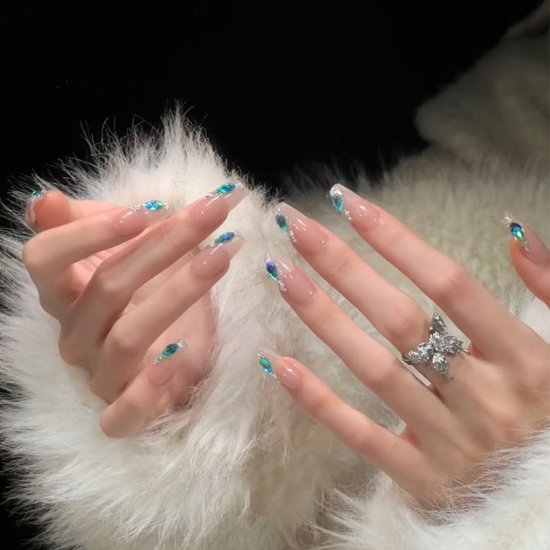 Elegant Sculpted Press-On Nails Bowlift