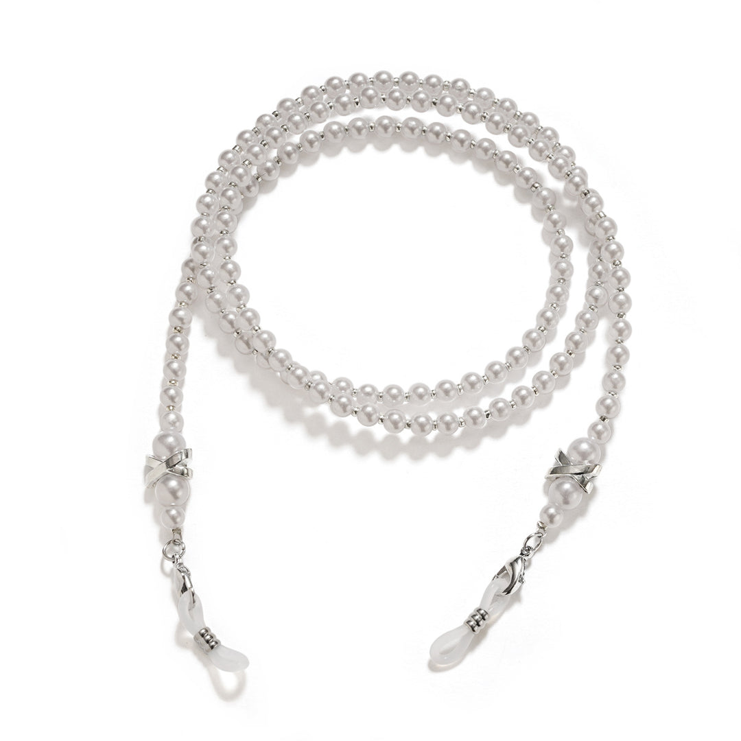 Elegant Beaded Eyewear Chain Bowlift