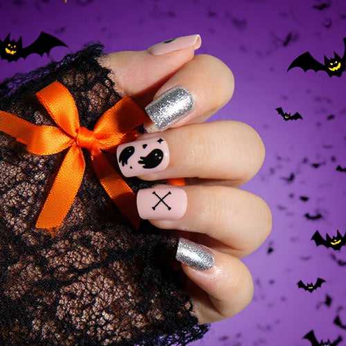 Halloween-Themed Artistic Nail Art Set Bowlift