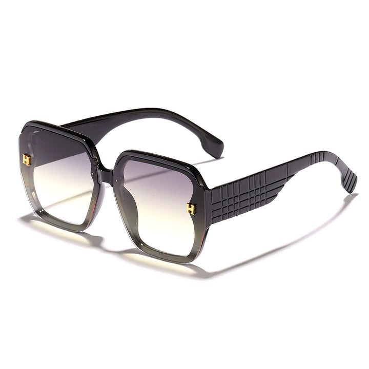 Women's fashionable sunglasses with square frame and trendy lenses Bowlift