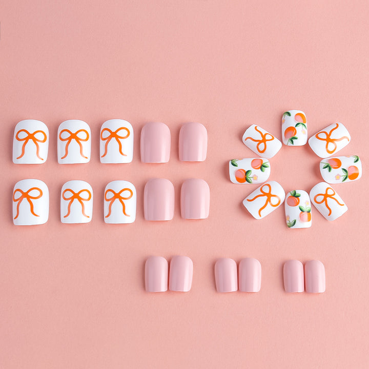 Artistic Themed Press-On Nail Set Bowlift