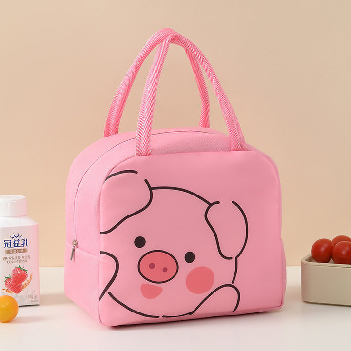 Cute Animal-Themed Insulated Lunch Bag Bowlift