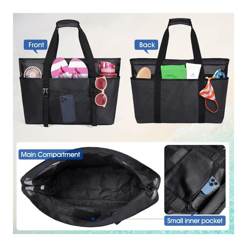 Multifunctional beach bag with compartments Bowlift