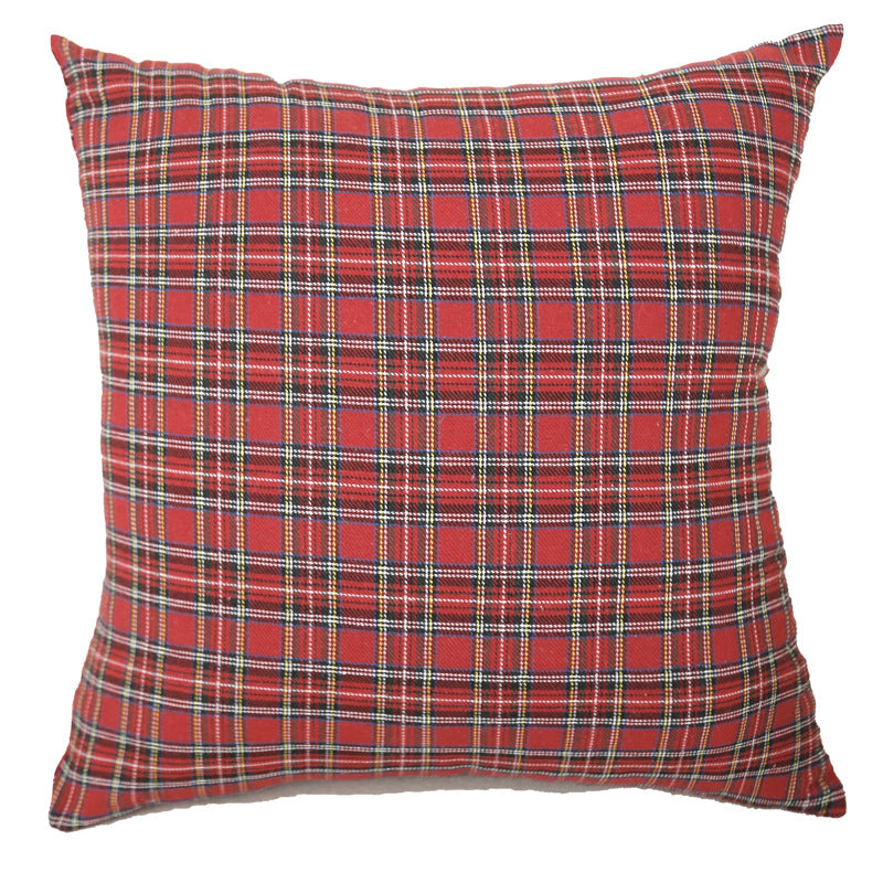 Classic Check Decorative Cushion