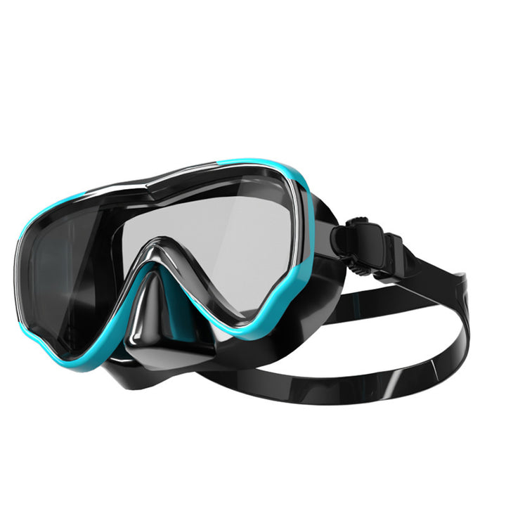 Diving mask with comfortable silicone cover Bowlift