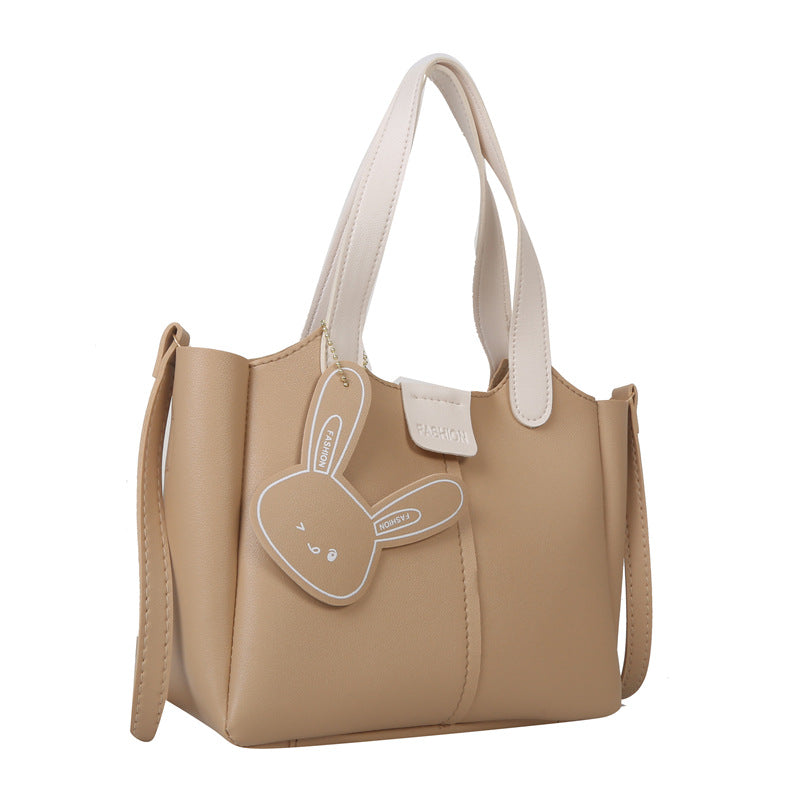 Structured Faux Leather Handbag Bowlift