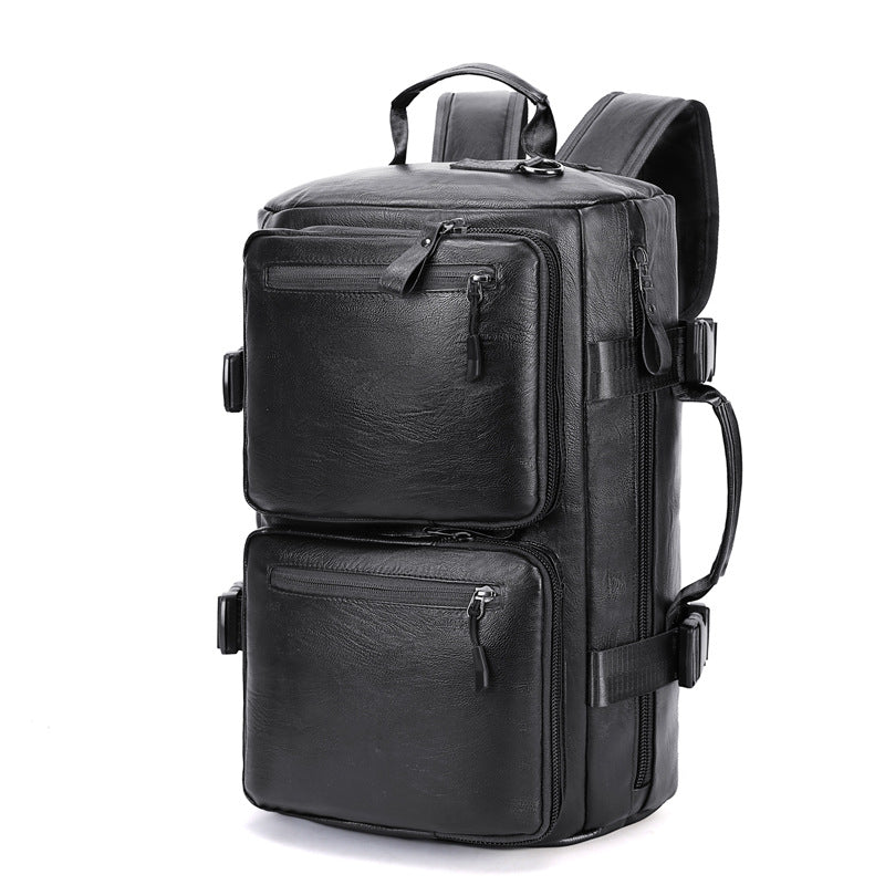 Men's stylish and functional leather backpack Bowlift
