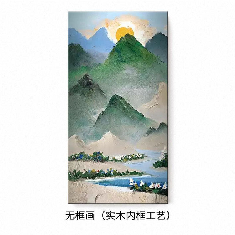Scenic Mountain Canvas Art