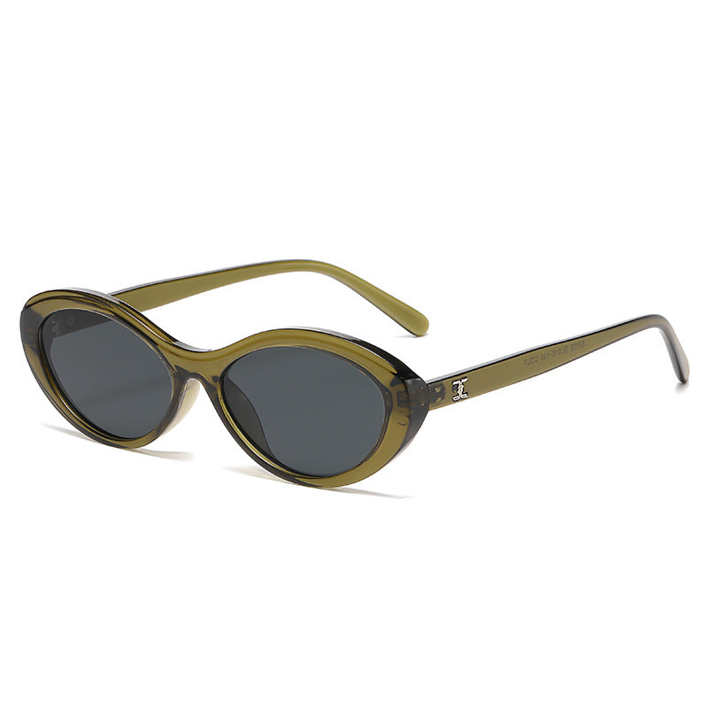 Ladies stylish sunglasses in oval design Bowlift