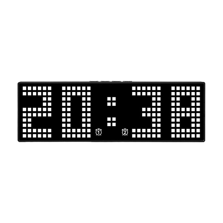 Digital LED alarm clock with color change Bowlift