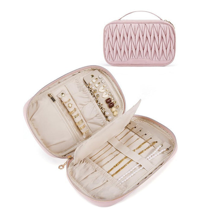Jewelry Organizer Bag with Side Pockets Bowlift